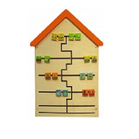 Дидактическая панель "Домик мечты" - «globural.ru» - Рузаевка