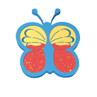 Сенсомоторное декоративно-развивающее панно "Бабочка" - «globural.ru» - Рузаевка