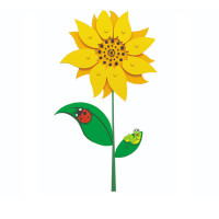 Сенсомоторное декоративно-развивающее панно "Подсолнух" - «globural.ru» - Рузаевка