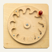 Тактильно-развивающая панель «Лабиринт-цветок» - «globural.ru» - Рузаевка