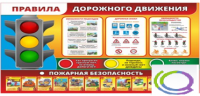 Стенд "Правила дорожного движения" (вариант 2) - «globural.ru» - Рузаевка