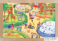 Развивающий пазл "Зоопарк" - «globural.ru» - Рузаевка