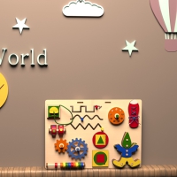 Бизиборд "Весёлые игры" - «globural.ru» - Рузаевка