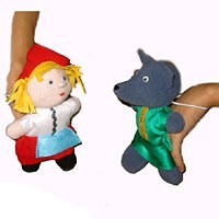 Шагающие настольные куклы и мини- театр перчаточный. Высота кукол 10 см. - «globural.ru» - Рузаевка