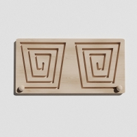 Такт-панель "Лабиринт-трапеция №5" - «globural.ru» - Рузаевка