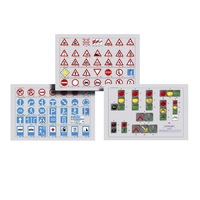 Базовый комплект светового оборудования "Дорожные знаки. Светофоры" с сенсорным беспроводным пультом дистанционного управления - «globural.ru» - Рузаевка