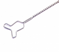 Зонд массажный "Мишка" с витой ручкой с колечком (автор Микляева Ю.В.) - «globural.ru» - Рузаевка