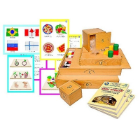 Игровой набор "Дары Фребеля" с методическим пособием - «globural.ru» - Рузаевка
