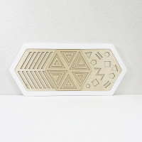 Декоративная тактильная панель - «Рельефные многоугольные формы» - «globural.ru» - Рузаевка