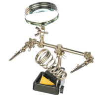 Держатель "Третья рука" с лупой - «globural.ru» - Рузаевка