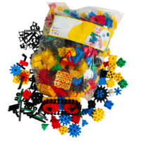 Конструктор STEM «Цепная передача» 369 деталей - «globural.ru» - Рузаевка