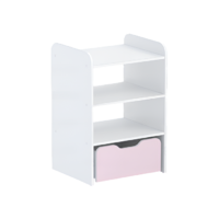 Стеллаж для пособий 5 (белый/зефир) - «globural.ru» - Рузаевка