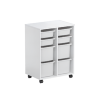 Тумба мобильная для пособий (белый) - «globural.ru» - Рузаевка