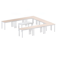 Композиция из столов каркасных составных - «globural.ru» - Рузаевка