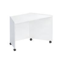 Стол-трапеция корпусной (белый) - «globural.ru» - Рузаевка