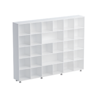 Шкаф-стеллаж без дверок (белый) - «globural.ru» - Рузаевка