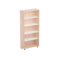 Шкаф-стеллаж (бук/белый) - «globural.ru» - Рузаевка
