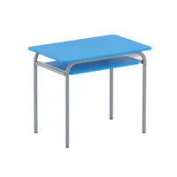 Стол компьютерный на металлокаркассе 900х600х760 (синий/серый) - «globural.ru» - Рузаевка