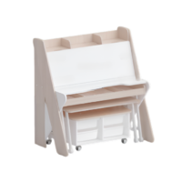 Набор мебели «Конструкторское бюро» (дуб молочный/белый) - «globural.ru» - Рузаевка