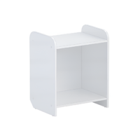 Стеллаж для игрушек и пособий "Росток 3" (белый) - «globural.ru» - Рузаевка