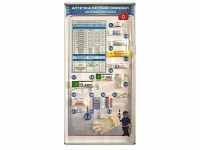 Стенд "Состав автомобильной аптечки" с оригинальными образцами - «globural.ru» - Рузаевка