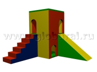 Домик игровой двухэтажный - «globural.ru» - Рузаевка