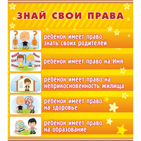 Стенд "Знай свои права" - «globural.ru» - Рузаевка