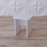 Табурет «Белый кубик» - «globural.ru» - Рузаевка