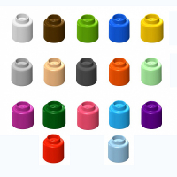  Элемент конструктора одиночный одноцветный Color Blocks 100 штук - «globural.ru» - Рузаевка