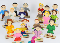 Фигурки для песочной терапии "Люди - эмоции" - «globural.ru» - Рузаевка