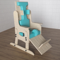 Стул для ребенка с ОВЗ с регулируемой подножкой «Адаптация» №2 - «globural.ru» - Рузаевка