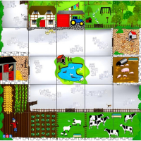 Тематическое поле-маршрутизатор для мини-робота «Ферма» - «globural.ru» - Рузаевка