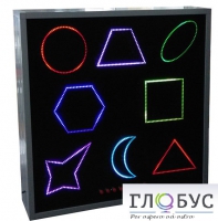Интерактивная панель "Цветные фигуры-8" (вариант 3) - «globural.ru» - Рузаевка