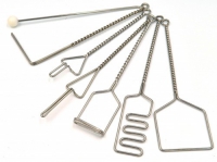 Комплект "Постановочные зонды с витыми ручками шариковый зонд на тонкой ручке" (7 штук) - «globural.ru» - Рузаевка