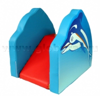 Горка "Дельфин" мини для сухого бассейна - «globural.ru» - Рузаевка