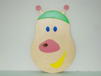 Тактильная панель "Голова гусеницы" - «globural.ru» - Рузаевка