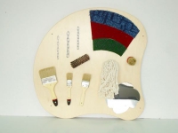 Тактильная панель "Тело гусеницы" (кисточки) - «globural.ru» - Рузаевка