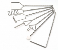 Комплект "Постановочные зонды с витыми ручками с колечком (шариковый зонд на витой ручке)" (7 штук) - «globural.ru» - Рузаевка