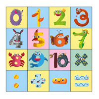 Коврик для логобота Пчелка "Цифры" - «globural.ru» - Рузаевка