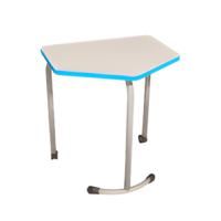 Стол модульный трапециевидный Flexy с полиуретановой кромкой - «globural.ru» - Рузаевка