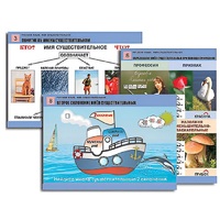 Комплект таблиц для начальной школы "Русский язык. Имя существительное" - «globural.ru» - Рузаевка