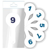 Касса-веер цифр от 0 до 9 - «globural.ru» - Рузаевка