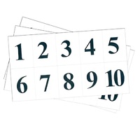 Набор цифр от 1 до 10 (для начальной школы) - «globural.ru» - Рузаевка