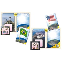 Настольно-печатная игра "Флаги стран мира 2. Азия, Африка, Австралия, Америка" - «globural.ru» - Рузаевка