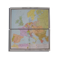 Учебная карта "Европа с 1815 - 1849 г.г." 1180*1070 мм (матовое, 2-стороннее лам.) - «globural.ru» - Рузаевка