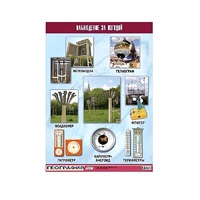 Таблица демонстрационная "Наблюдение за погодой" (винил 100х140) - «globural.ru» - Рузаевка