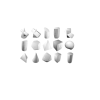 Комплект гипсовых моделей геометрических тел  - «globural.ru» - Рузаевка