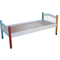 Кровать детская "Карандаш" 1400х600х600 настил ДВП  - «globural.ru» - Рузаевка