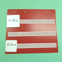 КРАСНЫЙ лист-вкладыш в папку ПЕКС БОЛЬШАЯ для карточек 5*5 и 6*6 см - «globural.ru» - Рузаевка