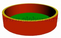 Сухой бассейн круглый - «globural.ru» - Рузаевка
